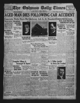 Oshawa Daily Times, 30 Jun 1931