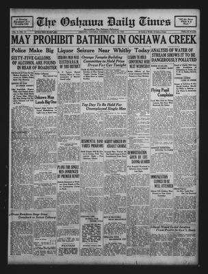 Oshawa Daily Times, 16 Jul 1931