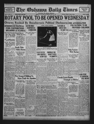 Oshawa Daily Times, 18 Jul 1931