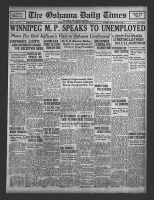 Oshawa Daily Times, 30 Jul 1931