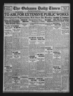 Oshawa Daily Times, 15 Aug 1931