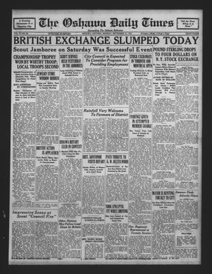 Oshawa Daily Times, 21 Sep 1931