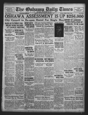 Oshawa Daily Times, 6 Oct 1931