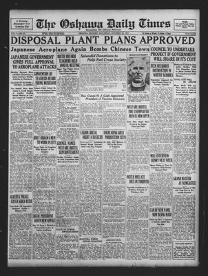 Oshawa Daily Times, 10 Oct 1931