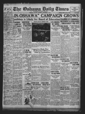 Oshawa Daily Times, 17 Dec 1931