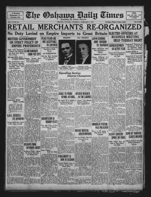 Oshawa Daily Times, 4 Feb 1932