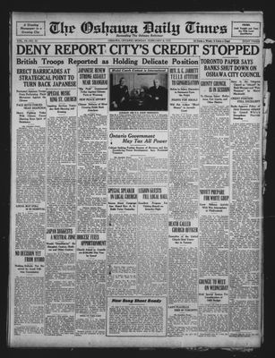 Oshawa Daily Times, 8 Feb 1932