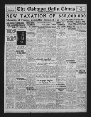 Oshawa Daily Times, 7 Apr 1932