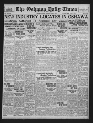 Oshawa Daily Times, 26 Apr 1932