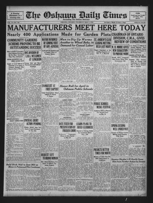 Oshawa Daily Times, 5 May 1932