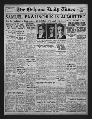 Oshawa Daily Times, 17 Jun 1932