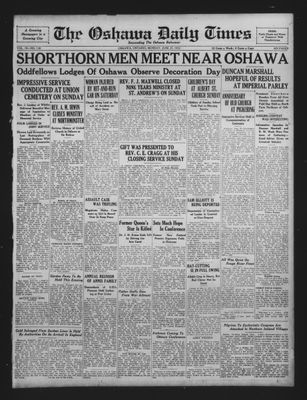 Oshawa Daily Times, 27 Jun 1932