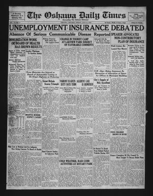 Oshawa Daily Times, 8 Jul 1932