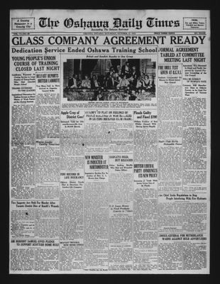 Oshawa Daily Times, 15 Oct 1932