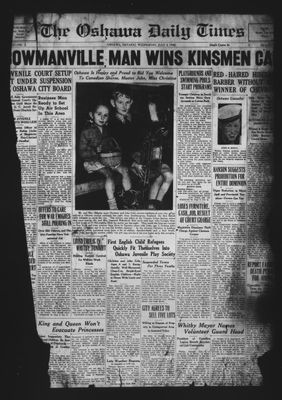 Oshawa Daily Times, 3 Jul 1940