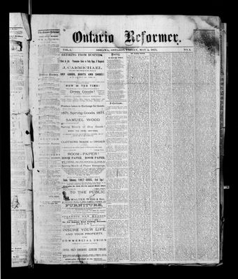 Ontario Reformer, 5 May 1871