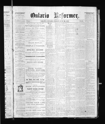 Ontario Reformer, 30 Jun 1871