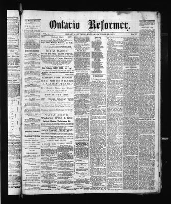 Ontario Reformer, 13 Oct 1871