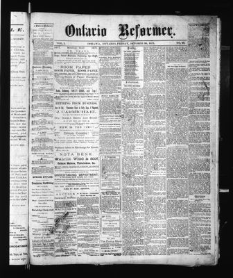 Ontario Reformer, 20 Oct 1871