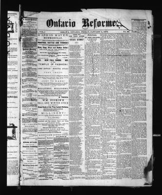 Ontario Reformer, 5 Jan 1872