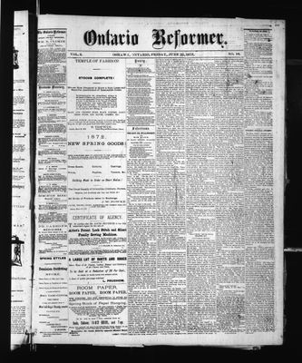 Ontario Reformer, 21 Jun 1872