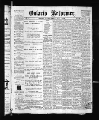 Ontario Reformer, 5 Jul 1872