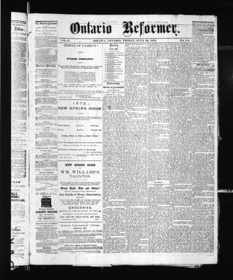 Ontario Reformer, 19 Jul 1872