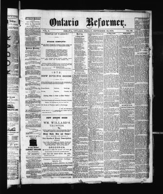 Ontario Reformer, 13 Sep 1872