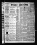 Ontario Reformer, 4 Oct 1872