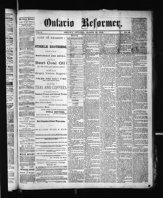 Ontario Reformer, 21 Mar 1873