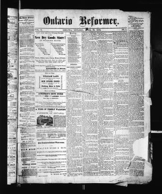 Ontario Reformer, 18 Apr 1873