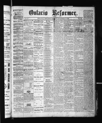 Ontario Reformer, 3 Oct 1873