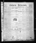 Ontario Reformer, 7 Nov 1873