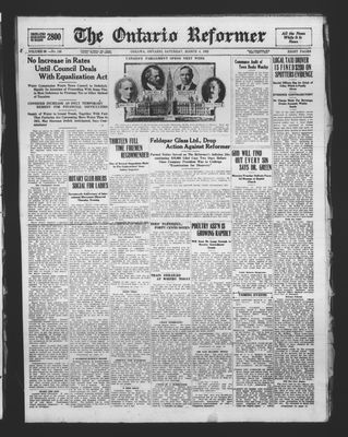 Ontario Reformer, 4 Mar 1922