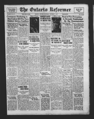 Ontario Reformer, 7 Oct 1922