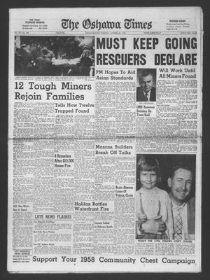 The Oshawa Times, 30 Oct 1958