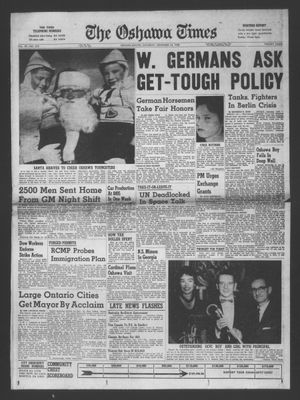 The Oshawa Times, 22 Nov 1958