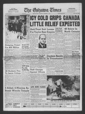 The Oshawa Times, 10 Dec 1958