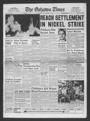 The Oshawa Times, 19 Dec 1958