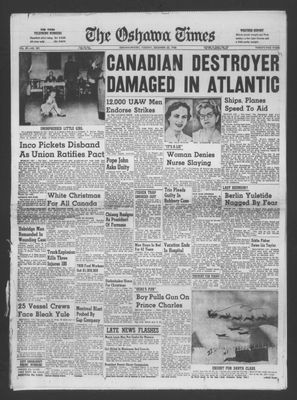 The Oshawa Times, 23 Dec 1958