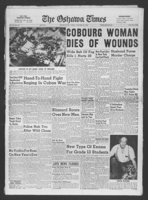 The Oshawa Times, 30 Dec 1958