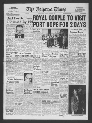 The Oshawa Times, 20 Jan 1959