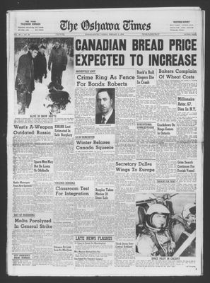 The Oshawa Times, 3 Feb 1959