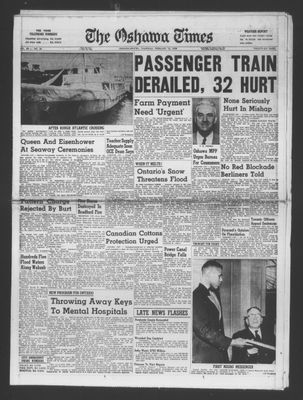 The Oshawa Times, 12 Feb 1959