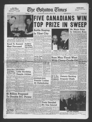 The Oshawa Times, 21 Mar 1959