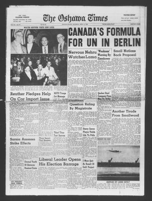 The Oshawa Times, 4 Apr 1959