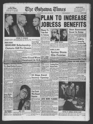 The Oshawa Times, 24 Apr 1959