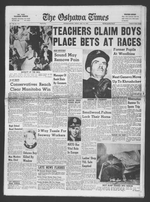 The Oshawa Times, 15 May 1959