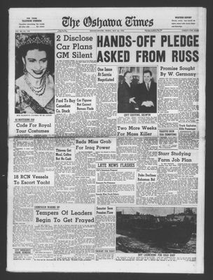 The Oshawa Times, 22 May 1959