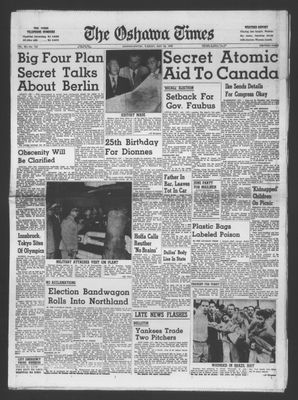 The Oshawa Times, 26 May 1959